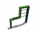 WALL H BASIC TRIPLE RACK thumbnail