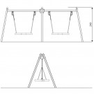Dobbel fugleredehuske SWING ST1497 thumbnail