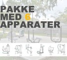 Ute trening - Pakke med 6 apparater thumbnail