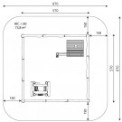 ROBINIA RB1333 Sandkasse + thumbnail