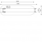 ROBINIA RB1386 dobbel taubane thumbnail