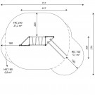 WOODEN WD1451 Klatretårn thumbnail