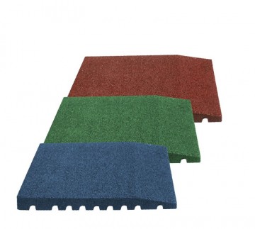 Fallmatter 500x500x40mm med faset kant