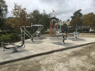 Vedlikehold - treningspark fra Parkmiljø