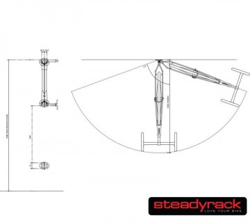 installasjonveiledning for Steadyrack sykkelstativ