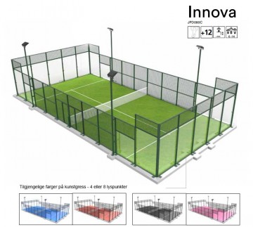 Padel bane - komplett