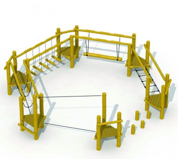 AGILITY TRAIL IN ROBINIA