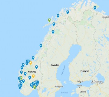 Her finner du våre treningsparker