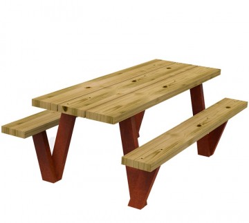 Benk Bord set OLEA TABLE