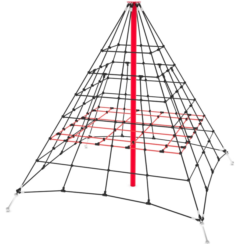 Klatrepyramide 300cm høy for 14 barn