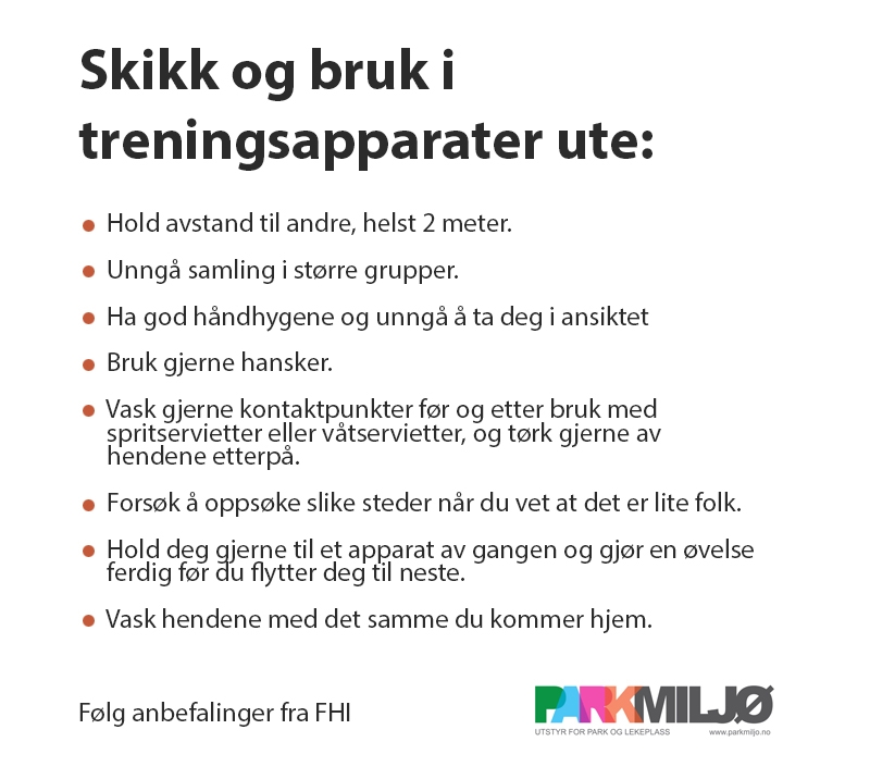 Redigert utdrag fra artikkel på Vektklubb.no - NB! Følg FHI og din lokale kommunes retningslinjer.