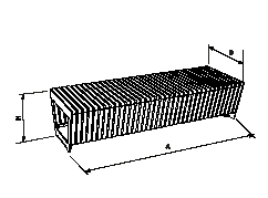 Ref. A B H 1862 682 450 mm